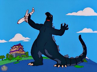 Simpsons, The : Godzilla